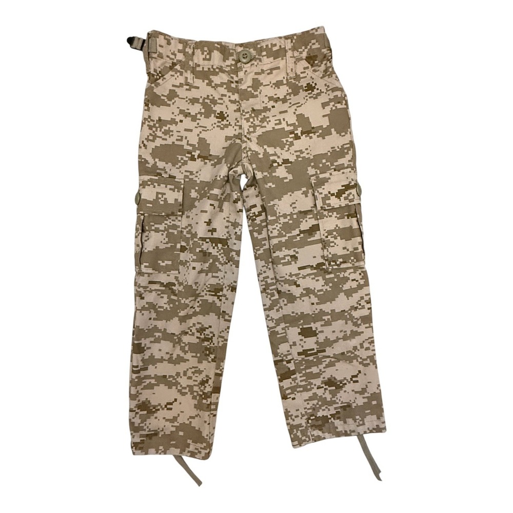 Kids Desert MARPAT USMC Cargo Pants Military Rothco JR GI BDU Youth Size XS